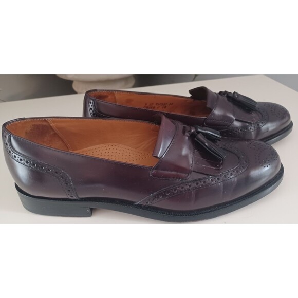 Vintage Cole Hahn Tassel Kiltie Loafer Mens Shoes Sz 9.5D Awesome Quality main image 5